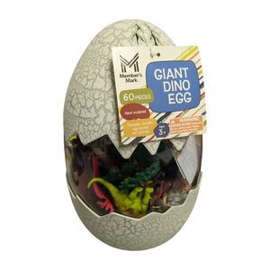 Member's Mark Dino Egg Bucket Playset, 60 pc.
